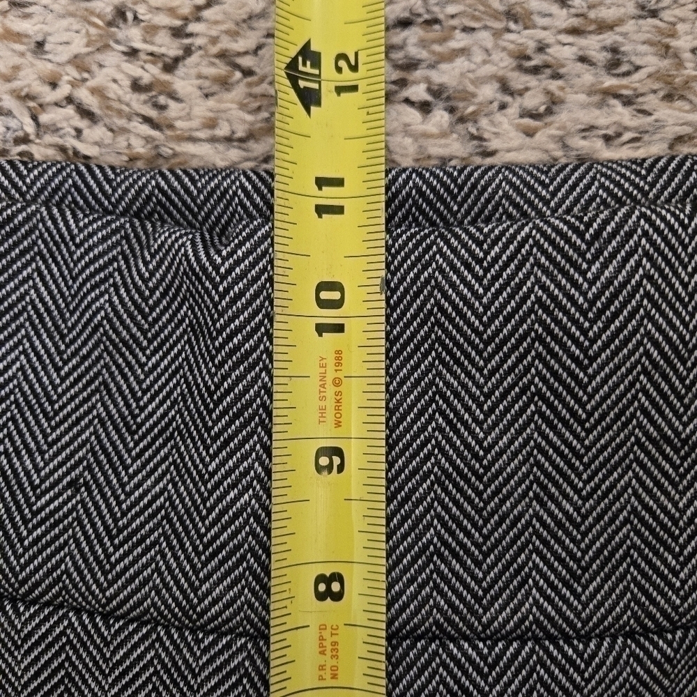 Ashley Blue Petite Black and White Stretch Pants Size Petite Medium - Picture 14 of 16